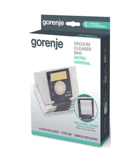 Set saci aspirator GORENJE Universal GB1PBU, 5 buc - SchimbaPiesa.ro